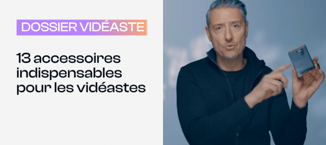 Matériel audiovisuel : 13 accessoires pour les vidéastes